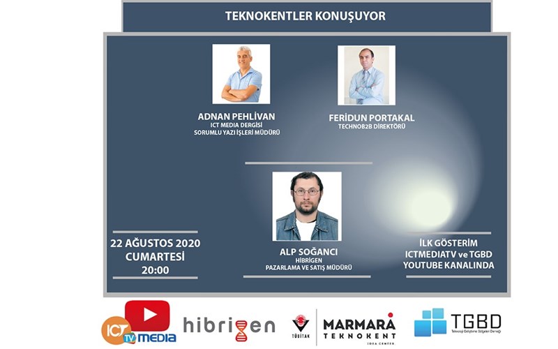 ‘’Teknokentler Konuşuyor’’ Programının Sekizinci Bölümünü 22 Ağustos Cumartesi Günü İzleyebilirsiniz!