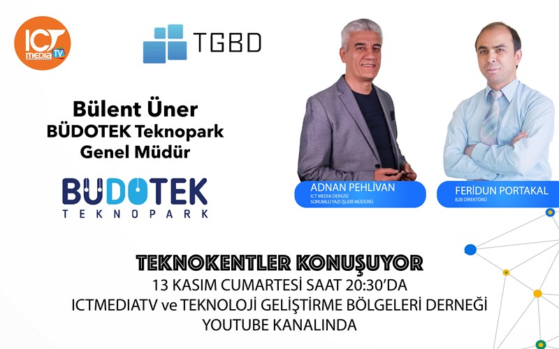 Teknokentler Konuşuyor Programının Elli Dördüncü Bölümünü 13 Kasım Cumartesi Günü İzleyebilirsiniz!