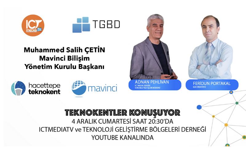 Teknokentler Konuşuyor Programının Elli Yedinci Bölümünü 4 Aralık Cumartesi Günü İzleyebilirsiniz!