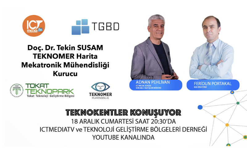 Teknokentler Konuşuyor Programının Elli Dokuzuncu Bölümünü 18 Aralık Cumartesi Günü İzleyebilirsiniz!