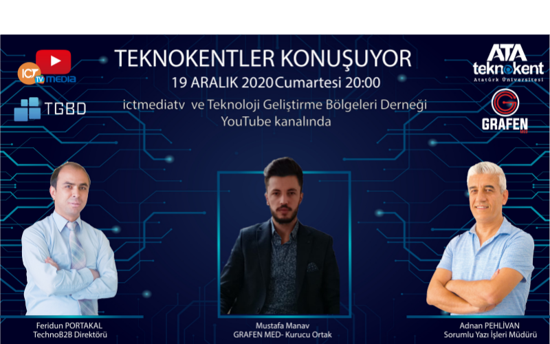‘’Teknokentler Konuşuyor’’ Programının Yirmi Beşinci Bölümünü 19 Aralık Cumartesi Günü İzleyebilirsiniz!