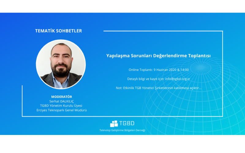 Yapılaşma Sorunları Değerlendirme Toplantısı'na Davetlisiniz!