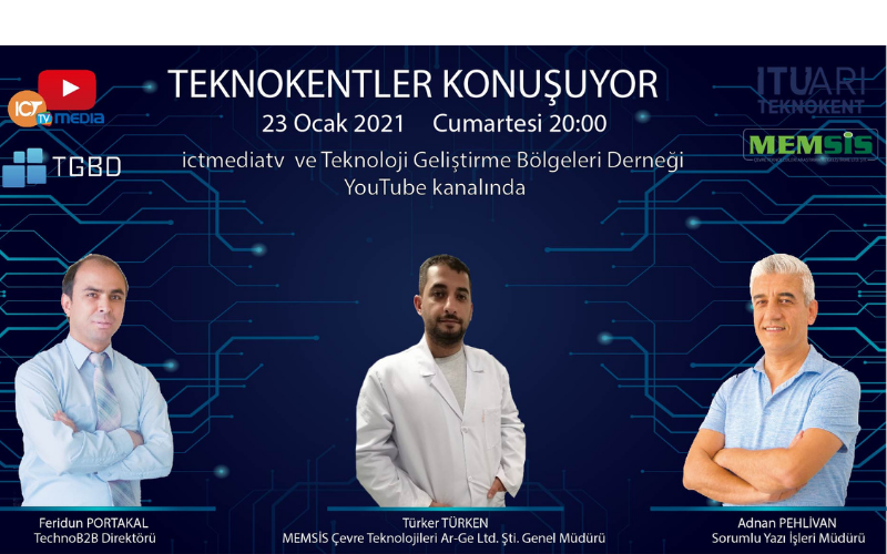 ‘’Teknokentler Konuşuyor’’ Programının Otuzuncu Bölümünü 23 Ocak Cumartesi Günü İzleyebilirsiniz!