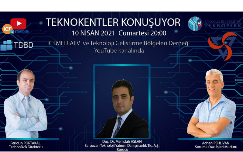 ''Teknokentler Konuşuyor'' Programının Otuz Sekizinci Bölümünü 10 Nisan Cumartesi Günü İzleyebilirsiniz!