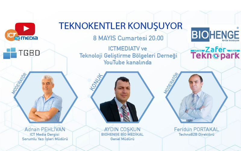 ''Teknokentler Konuşuyor'' Programının Kırk İkinci Bölümünü 8 Mayıs Cumartesi Günü İzleyebilirsiniz!