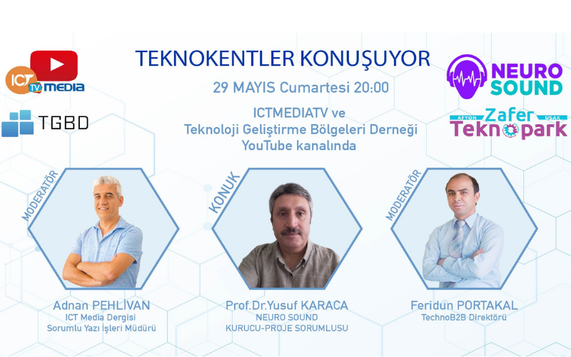 ''Teknokentler Konuşuyor'' Programının Kırk Dördüncü Bölümünü 29 Mayıs Cumartesi Günü İzleyebilirsiniz!