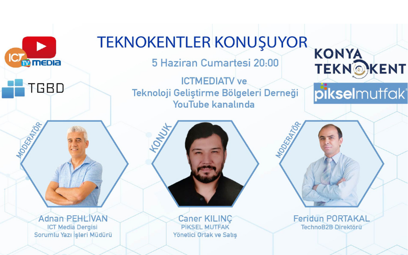 ''Teknokentler Konuşuyor'' Programının Kırk Beşinci Bölümünü 5 Haziran Cumartesi Günü İzleyebilirsiniz!
