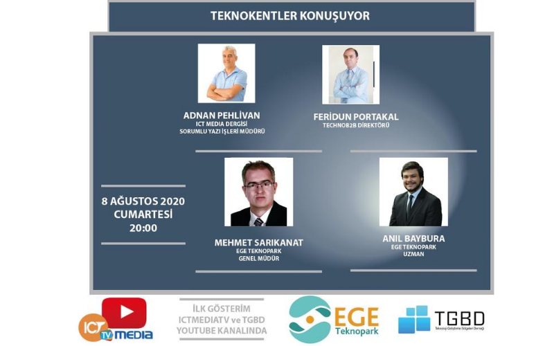 ‘’Teknokentler Konuşuyor’’ Programının Altıncı Bölümünü 8 Ağustos Cumartesi Günü İzleyebilirsiniz!