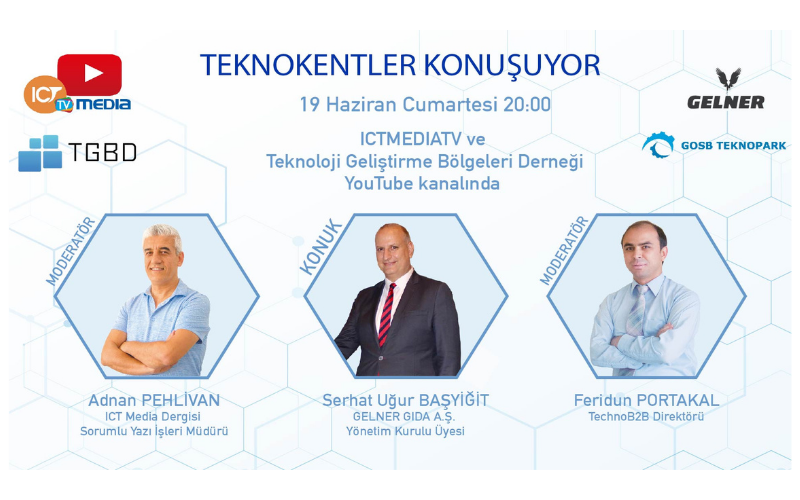 ''Teknokentler Konuşuyor'' Programının Kırk Yedinci Bölümünü 19 Haziran Cumartesi Günü İzleyebilirsiniz!