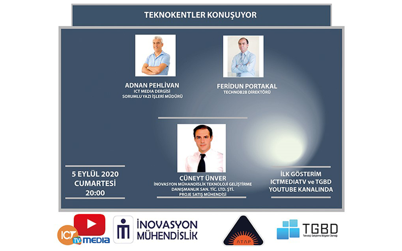 ‘’Teknokentler Konuşuyor’’ Programının Onuncu Bölümünü 5 Eylül Cumartesi Günü İzleyebilirsiniz!