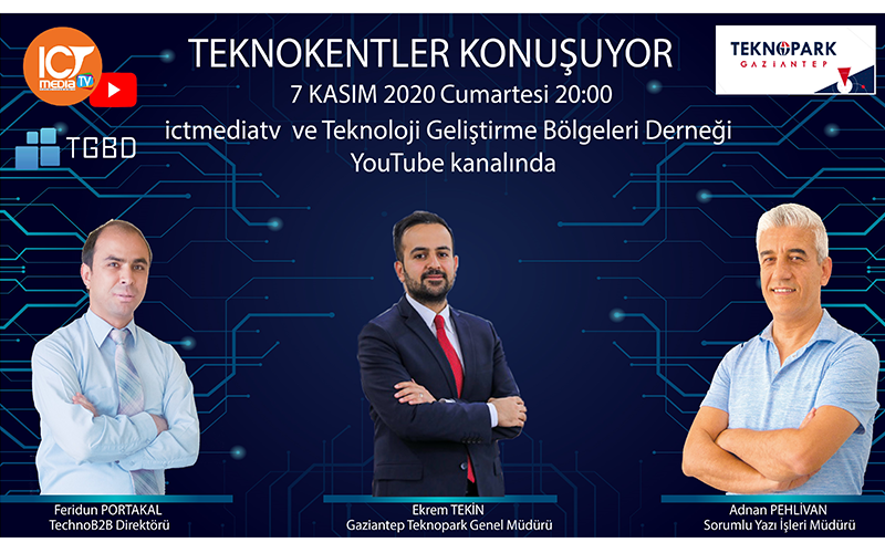 ''Teknokentler Konuşuyor'' Programının On Dokuzuncu Bölümünü 07 Kasım Cumartesi Günü İzleyebilirsiniz!