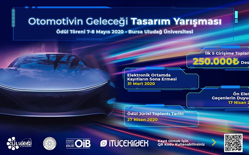 Ulutek Teknopark / "Otomotivin Geleceği Tasarım Yarışması" Başvuruları Başladı!