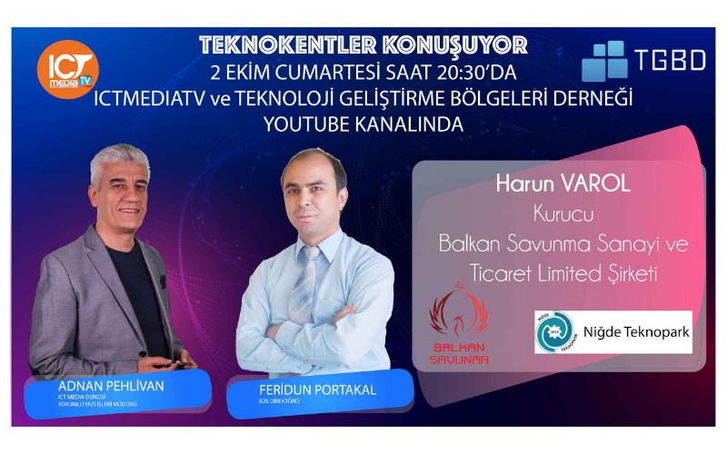 "Teknokentler Konuşuyor'' Programının Kırk Sekizinci Bölümü Yayımlandı!