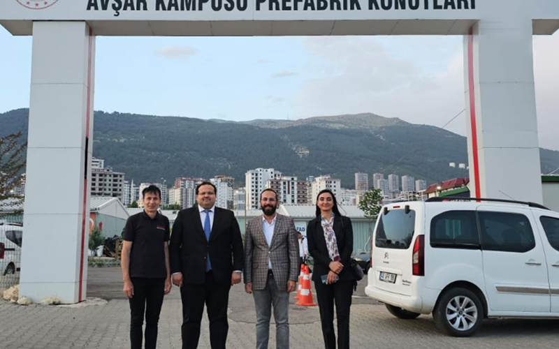Kahramanmaraş'ta Deprem Konutları Ziyareti