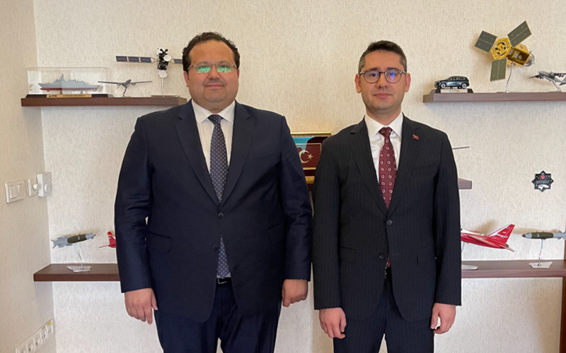 Sanayi ve Teknoloji Bakan Yardımcımız Sn. Muhammet Kasım Gönüllü’yü makamında ziyaret ettik