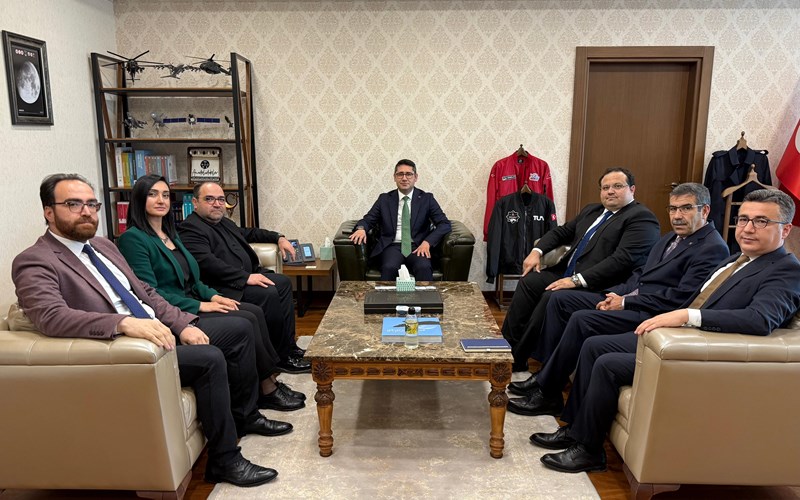 T.C. Sanayi ve Teknoloji Bakan Yardımcımız Sn. Muhammet Kasım Gönüllü’yü makamında ziyaret ettik
